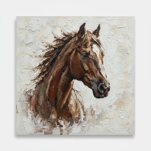 Sculptural Shadows: A Monumental Study Of Earthy Tones And Primordial Equine Form — David Moreau