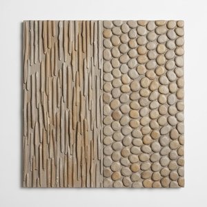 Erosions Of Silence: A Monolithic Study In Textured Earth And River Stone — David Moreau