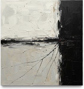 Fragmented Horizon: A Monolithic Study Of Shadow And Sculptural Light — David Moreau