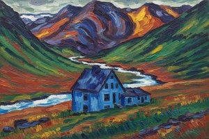 Solitude In Cobalt: The Alpine Pulse — Léa Masson