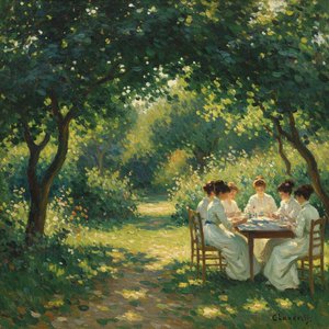 The Gilded Glade: A Study In Luminous Shadows — Marc Duvallier