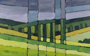 Fragmented Terrain: An Ordered Horizon — Jacques Villedieu