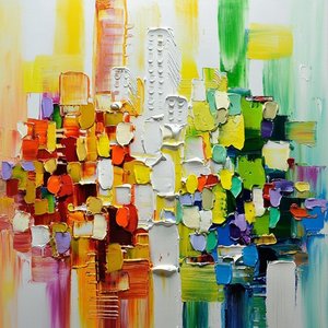 Chromatic Resonance: A Singular Study Of Textured Light And Geometric Spontaneity — Christian Noiret
