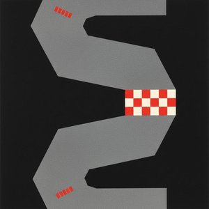 Monolithic Rhythm In Charcoal And Crimson: A Singular Geometric Study Of Structural Tension — Jean-paul Blanchet