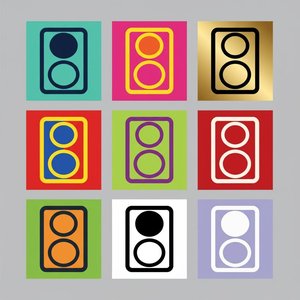 Chromatische Symmetrie: Eine singuläre meditative Studie in geometrischer Harmonie und rhythmischer Form