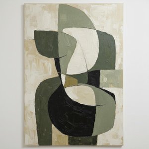 Monolithic Silence: An Organic Study In Earthy Tones And Sculptural Impasto — Laurent Fabre