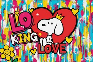 Royal Heart of Chaos: A Vibrant Symphony of Street Art and Spontaneous Color
