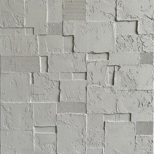 Fragmented Monolith: A Sculptural Study In Eroded Bone And Architectural Relief — David Moreau
