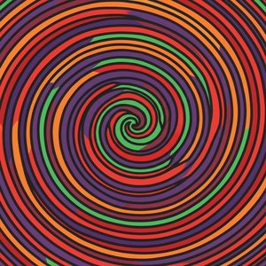 Kromatisk Virvel: En Unik Symfoni Av Strålende Spiraler Og Prismatisk Bevegelse