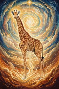 Emanation Of The Primordial Script: The Celestial Axis Mundi — Jacques Villedieu