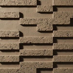 Monolithic Echoes Of Sandstone In A Meditative Architectural Relief Study — David Moreau