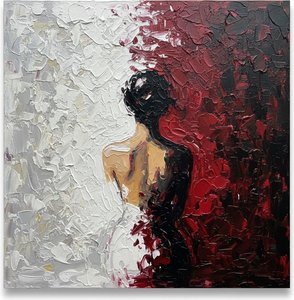 Transcendent Duality: The Sculptural Resonance Of Light, Shadow, And Crimson Depth — David Moreau