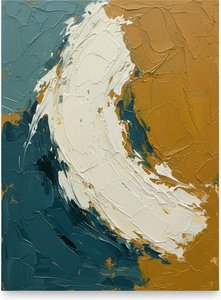 Ethereal Currents In Ochre And Slate: A Monumental Study Of Spontaneous Motion — Laurent Fabre