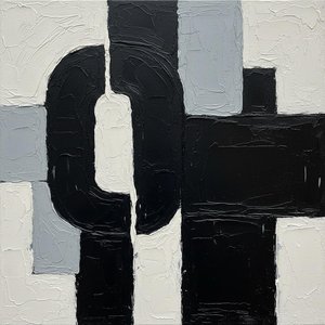 Monolithic Shadows: A Singular Study Of Interlocking Form And Somber Architectural Weight — Laurent Fabre
