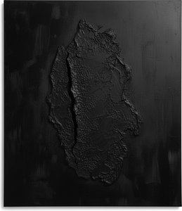 Frattura Monolitica Nell'obsidiana: Uno Studio Singolare Di Trama Primordiale E Ombra — David Moreau
