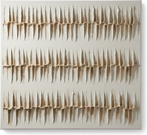 Rhythmische Erdtöne: Eine Monumentale Studie In Skulpturalem Impasto Und Organischem Relief — David Moreau