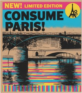 Urbane Echos Von Paris: Eine Monumentale Cmyk-sinfonie In Verwitterter Lithografie — Léa Bernard