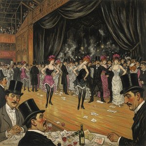 The Gilded Spectacle: Nocturne In Pink And Shadow — Arthur Muller