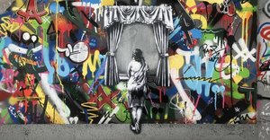 Echoes Of Silence Amidst The Vibrant Chaos Of A Chromatic Urban Dream — Théo Masson
