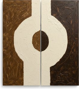 Monolithic Resonance Of Earth And Light In A Singular Sculptural Diptych — Laurent Fabre