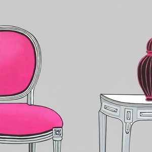Serenidad Magenta: Un Estudio Singular De La Forma Geométrica Y La Quietud Minimalista — Benoît Dumas