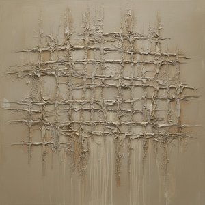 Monolithic Echoes In Sand: A Sculptural Study Of Deconstructed Earth And Timeless Texture — David Moreau