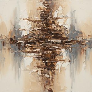 Earthen Monolith: A Meditative Intersection Of Sculptural Texture And Primordial Form — David Moreau