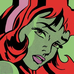 Crimson Ekai Mėlynoje: Unikali Grafinė Nostalgiško Įtampos Studija — Caroline Pelletier