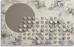 Monolithic Silence: A Rhythmic Study Of Grey Geometry And Textured Shadows — David Moreau