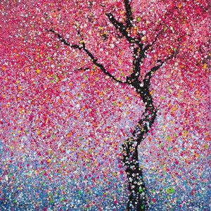 Resplandor Efímero De Una Silueta Sinuosa En Medio De Una Nebulosa Magenta Infinita — Olivier Lambert