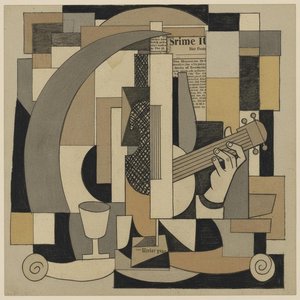 Fragmented Resonance In Monochrome: A Singular Study Of Form And Lyricism — Marc Duvallier, Synthetic Cubism