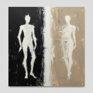 Dualistic Echoes Of Solitude In A Fragmented Void And Earthly Field — Laurent Fabre