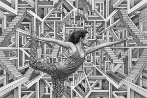 Equilibrium Within The Recursive Labyrinth — Matthieu Perrin