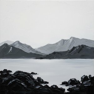 Monolithic Silence: A Singular Study Of Slate Peaks And Eternal Mist — Laurent Fabre