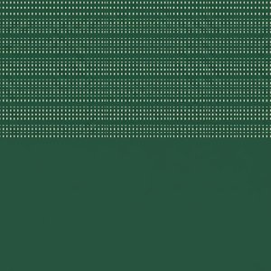 Monolithische Rhythmen Von Waldgrün Und Präzisen Weißen Linearen Intervallen — Laurent Vionnet