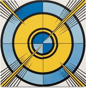 Radial Resonance In Primary Quadrants: A Singular Halftone Study — Marc Duvallier, Pop Art