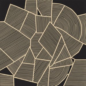 Fragmentiertes Gleichgewicht: Eine Monochrome Studie Rhythmischer Geometrischer Schatten Und Licht