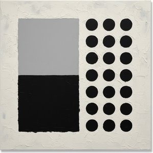Monolithic Rhythms In Achromatic Relief: A Singular Study Of Geometric Equilibrium — Laurent Fabre