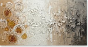 Ecos Fragmentados De Ocre: Un Estudio Monumental De La Decadencia Orgánica Y La Forma — David Moreau