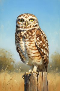 Luminous Vigil: The Amber Sentinel — Océane Michel