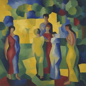 Prismatic Serenity: A Mosaic Of Summer Light — Marc Duvallier