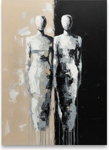 Dualistic Shadows In Monochromatic Relief: A Monumental Study Of Silent Melancholy — Laurent Fabre
