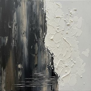 Sombras Monolíticas Y El Eco Congelado De Un Paisaje Invernal Eterno — David Moreau