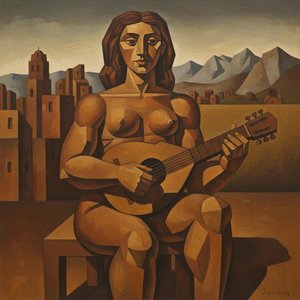 Fragmented Serenity In Ochre: A Monolithic Study — Marc Duvallier
