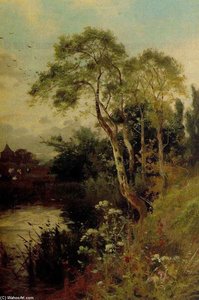 Evening By The June Wood