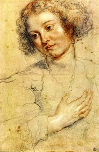 Head And Right Hand Of A Woman — Peter Paul Rubens