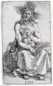 Man of Sorrows, Seated