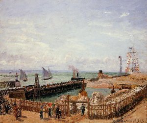 Řeka Havra — Camille Pissarro
