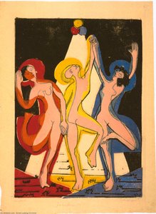 Colourful Dance — Ernst Ludwig Kirchner