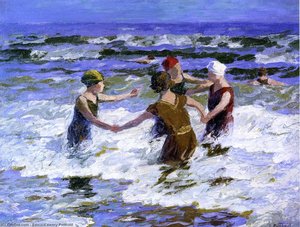 Beach Fun — Edward Henry Potthast